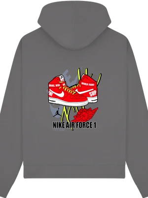 Nike AirForce1 Supreme Hoodie - Image 6