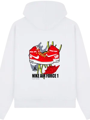 Nike AirForce1 Supreme Hoodie - Image 10