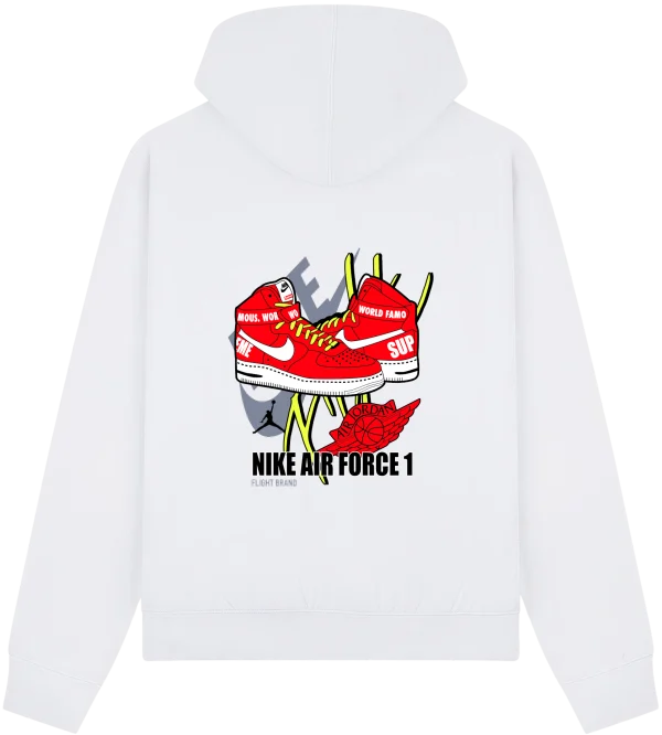 Nike AirForce1 Supreme Hoodie