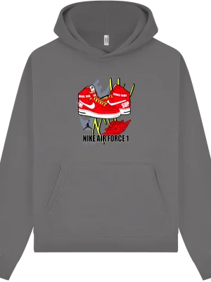Nike AirForce1 Supreme Hoodie - Image 5