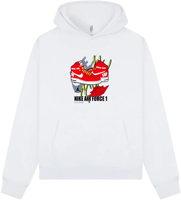 Nike AirForce1 Supreme Hoodie