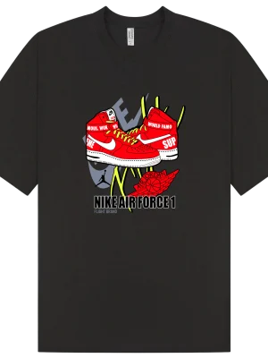 Nike AirForce1 Supreme T-Shirt - Image 1