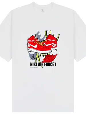 Nike AirForce1 Supreme T-Shirt - Image 5
