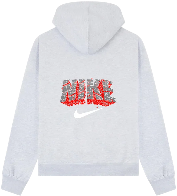 Nike Black & Red Brick Hoodie