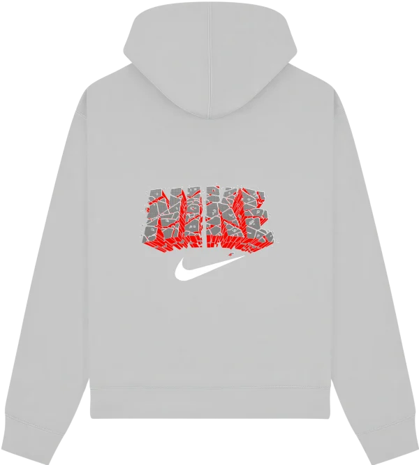 Nike Black & Red Brick Hoodie