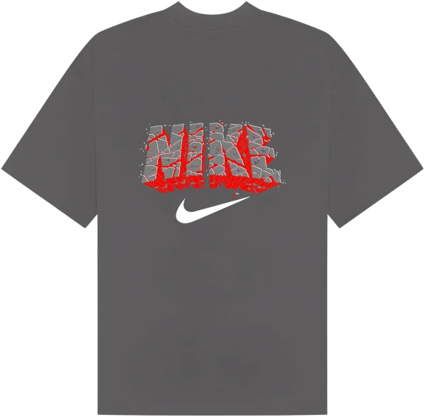 Nike Black & Red Brick T-Shirt