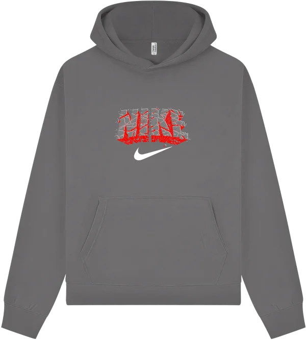 Nike Black & Red Brick Hoodie
