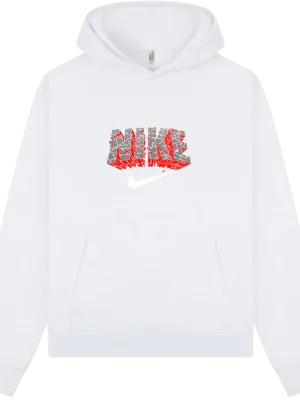 Nike Black & Red Brick Hoodie - Image 9