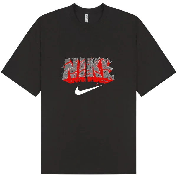 Nike Black & Red Brick T-Shirt