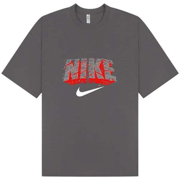 Nike Black & Red Brick T-Shirt