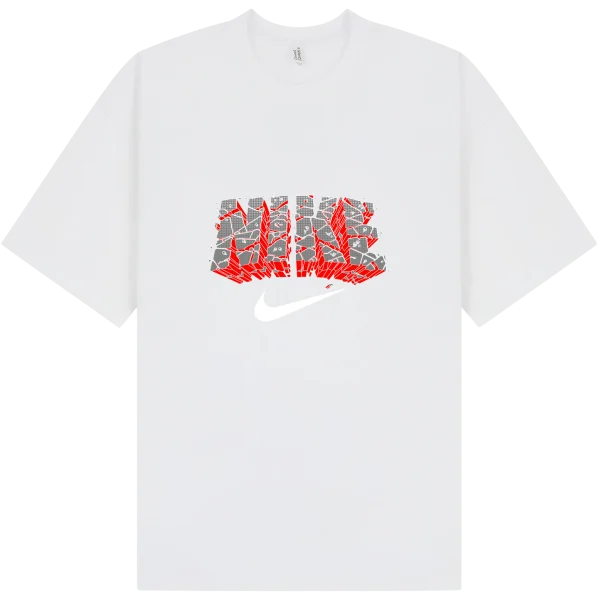 Nike Black & Red Brick T-Shirt
