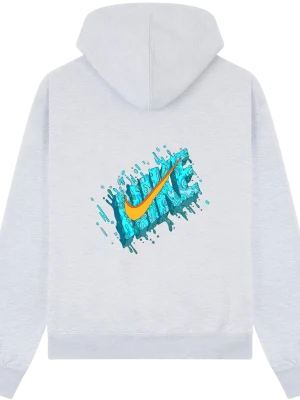 Nike Retro Blue Hoodie - Image 2