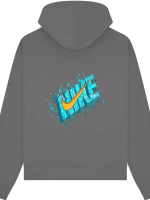 Nike Retro Blue Hoodie - Image 6