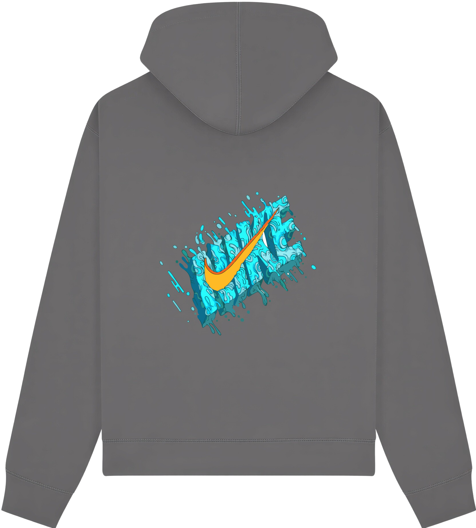 Nike Retro Blue Hoodie - Image 6