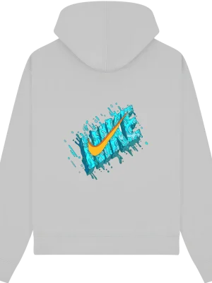 Nike Retro Blue Hoodie - Image 8