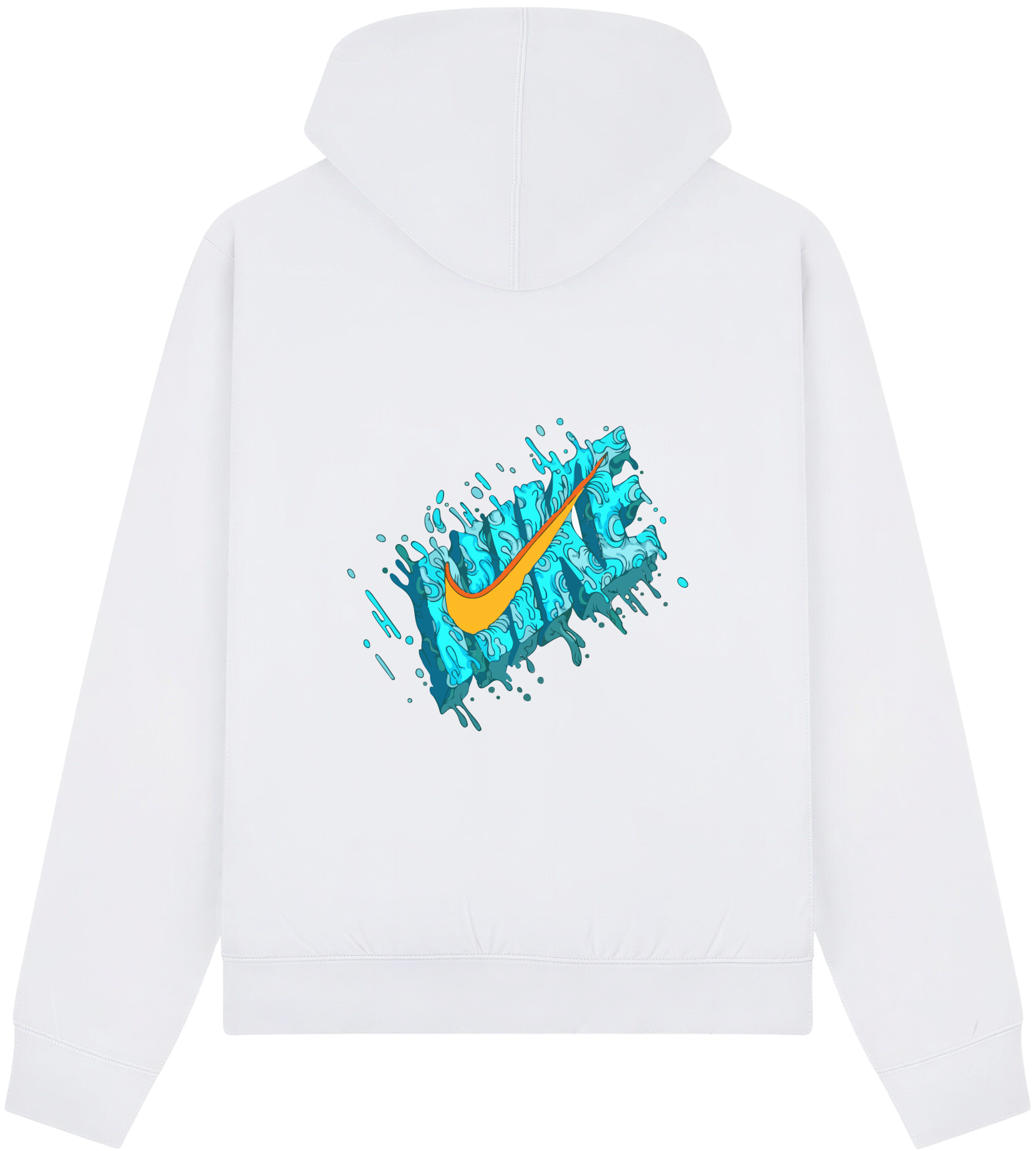 Nike Retro Blue Hoodie - Image 10
