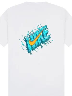 Nike Retro Blue T-Shirt - Image 6