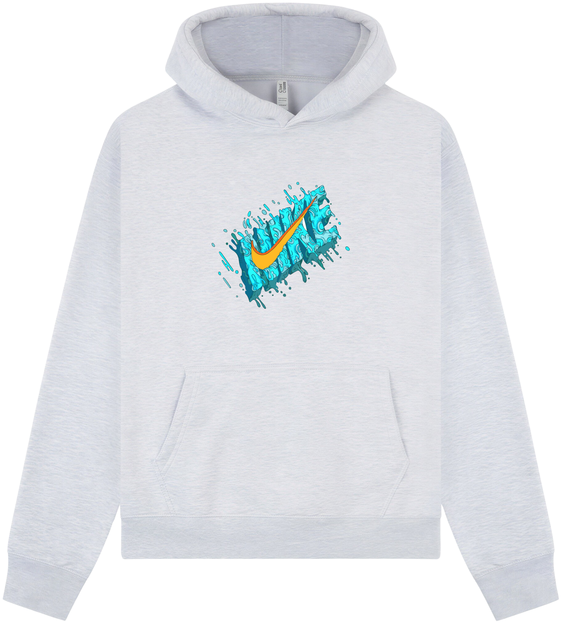 Nike Retro Blue Hoodie - Image 1