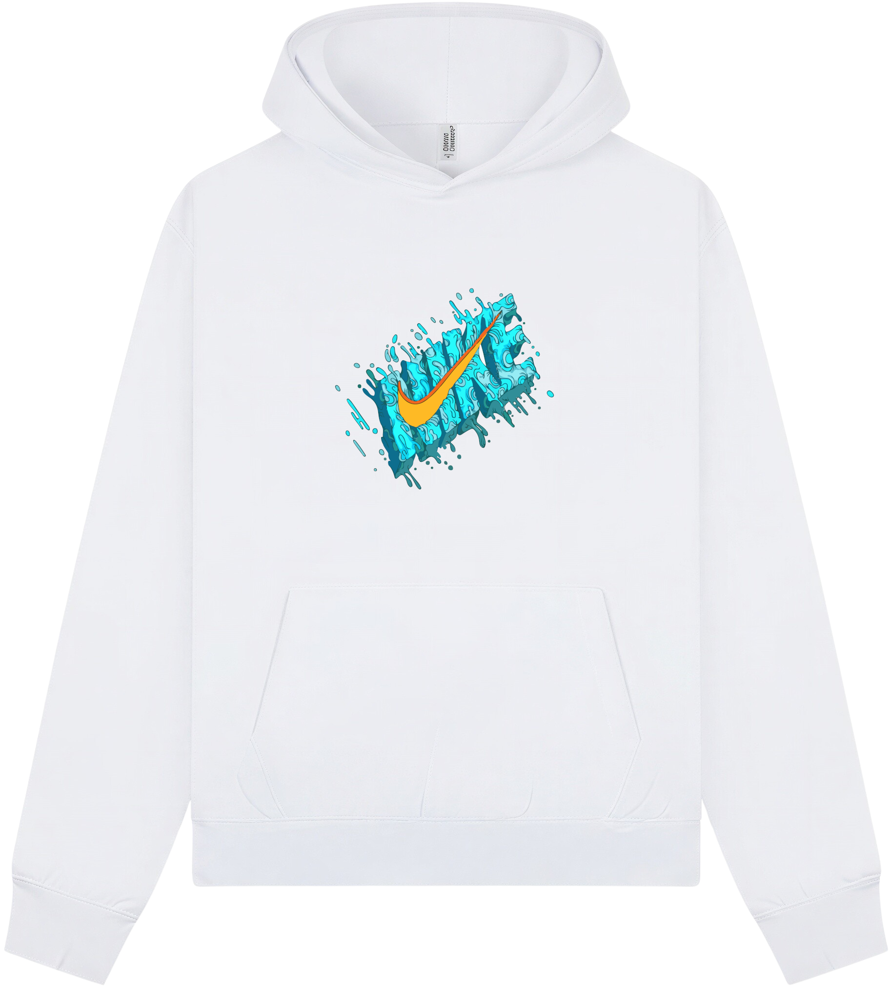 Nike Retro Blue Hoodie - Image 9