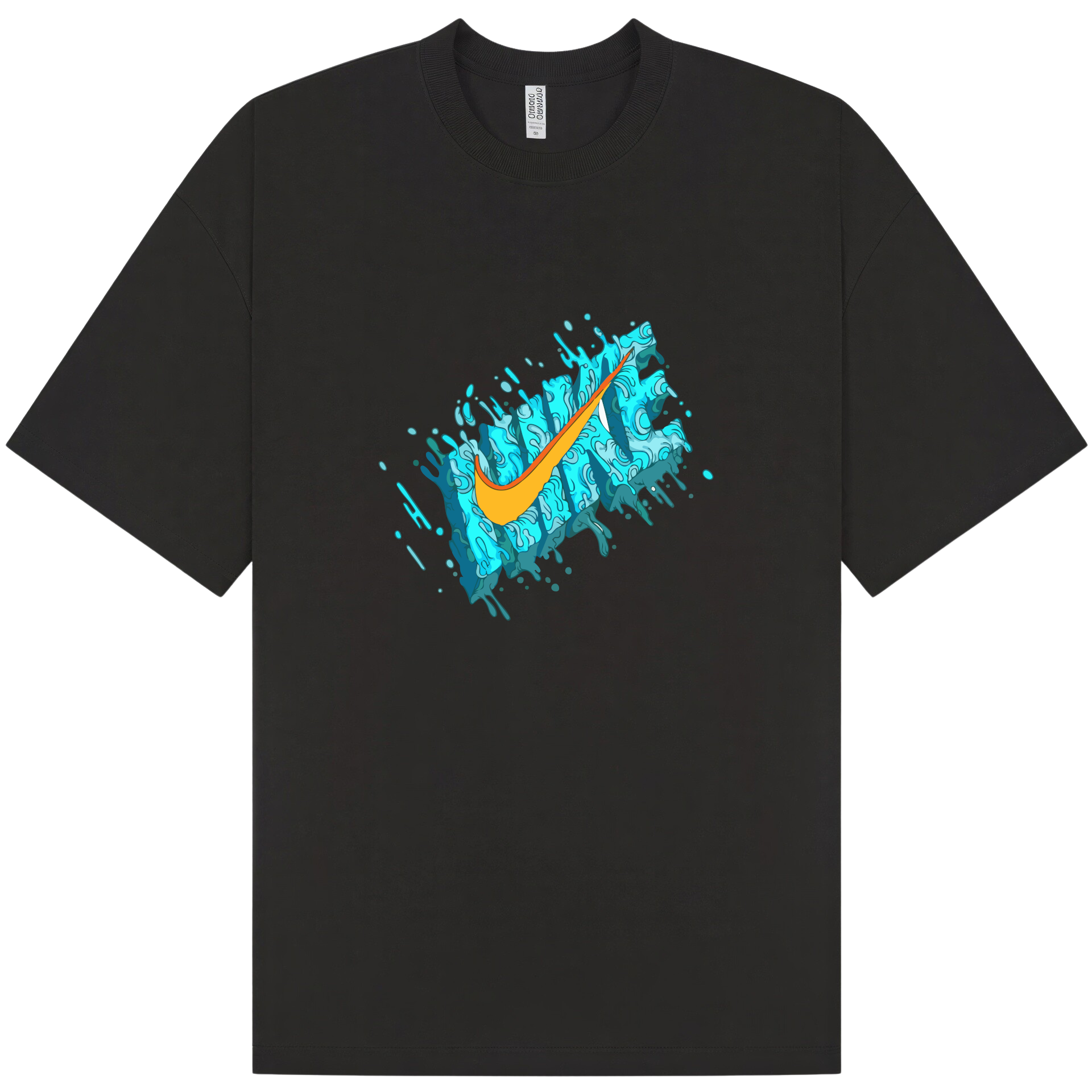 Nike Retro Blue T-Shirt - Image 1