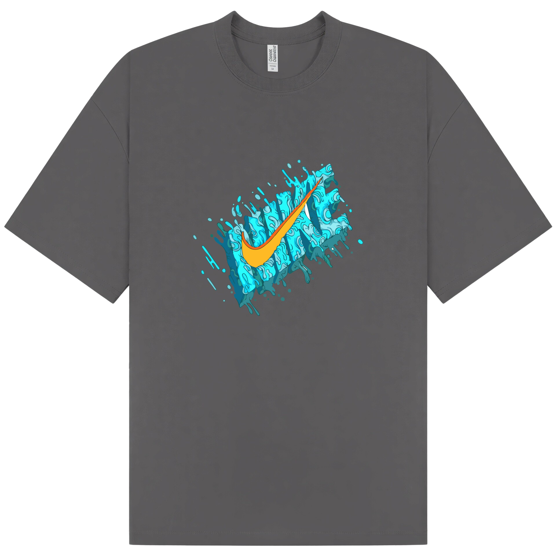 Nike Retro Blue T-Shirt - Image 3