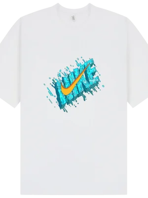 Nike Retro Blue T-Shirt - Image 5
