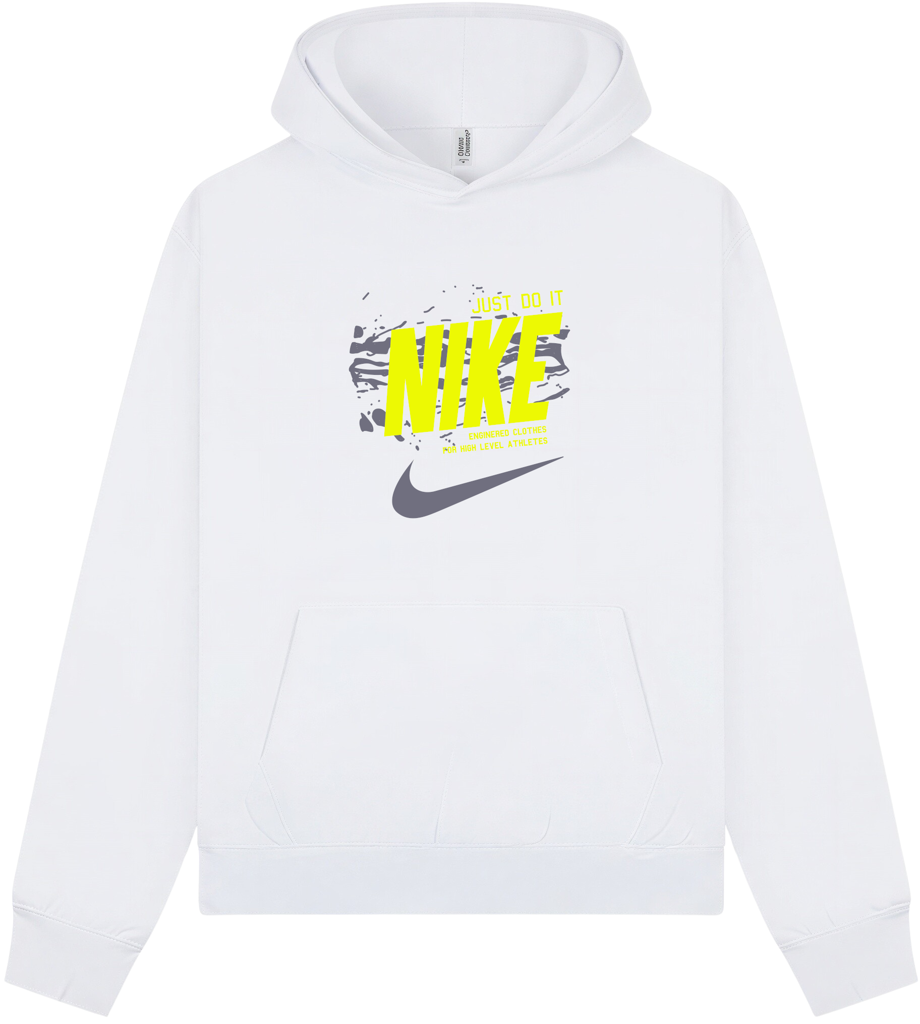 Nike Yellow Hoodie - Image 9