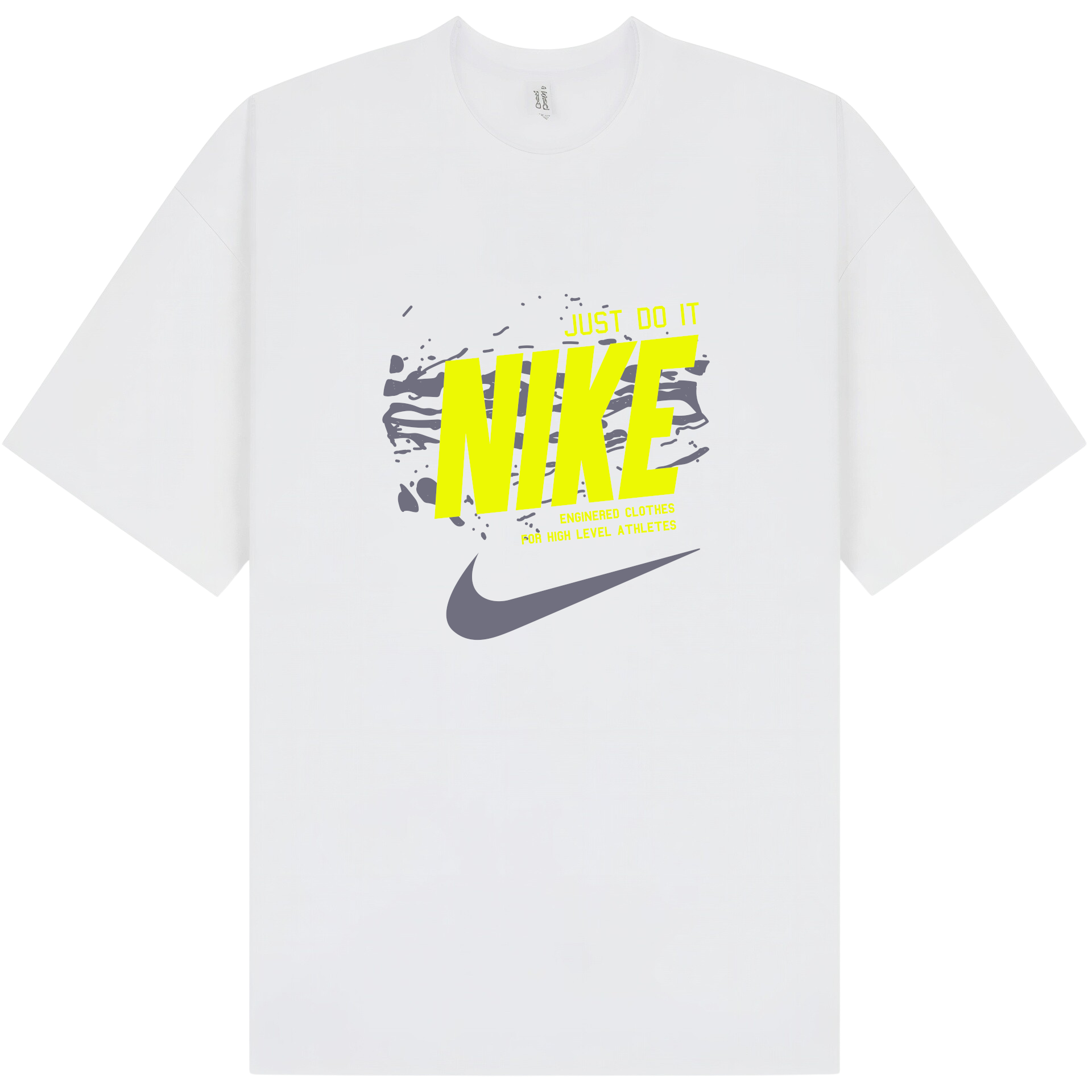 Nike Yellow T-Shirt - Image 5