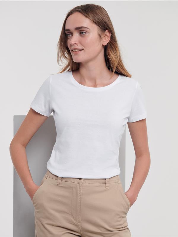 Russell Athletic Pure Organic Combed 160 Regular Fit Tee Ladies