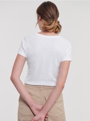 Russell Athletic Pure Organic Combed 160 Regular Fit Tee Ladies - Image 78