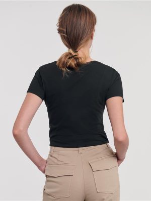 Russell Athletic Pure Organic Combed 160 Regular Fit Tee Ladies - Image 12