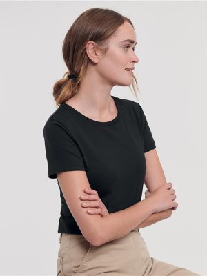 Russell Athletic Pure Organic Combed 160 Regular Fit Tee Ladies - Image 13