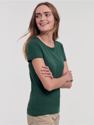 Russell Athletic Pure Organic Combed 160 Regular Fit Tee Ladies - Image 19