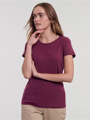 Russell Athletic Pure Organic Combed 160 Regular Fit Tee Ladies - Image 29