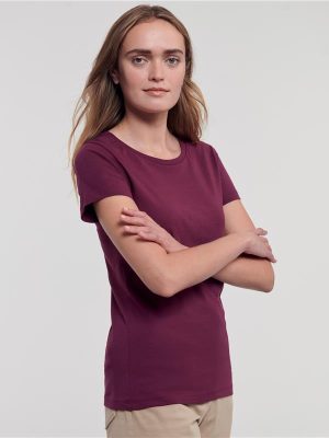 Russell Athletic Pure Organic Combed 160 Regular Fit Tee Ladies - Image 31