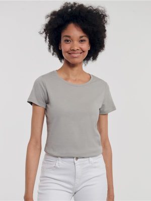 Russell Athletic Pure Organic Combed 160 Regular Fit Tee Ladies - Image 71