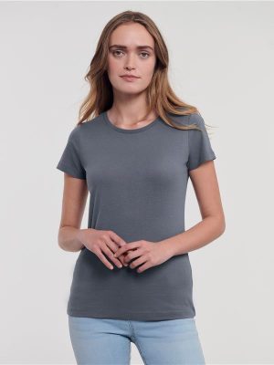 Russell Athletic Pure Organic Combed 160 Regular Fit Tee Ladies - Image 41