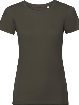 Russell Athletic Pure Organic Combed 160 Regular Fit Tee Ladies - Image 44