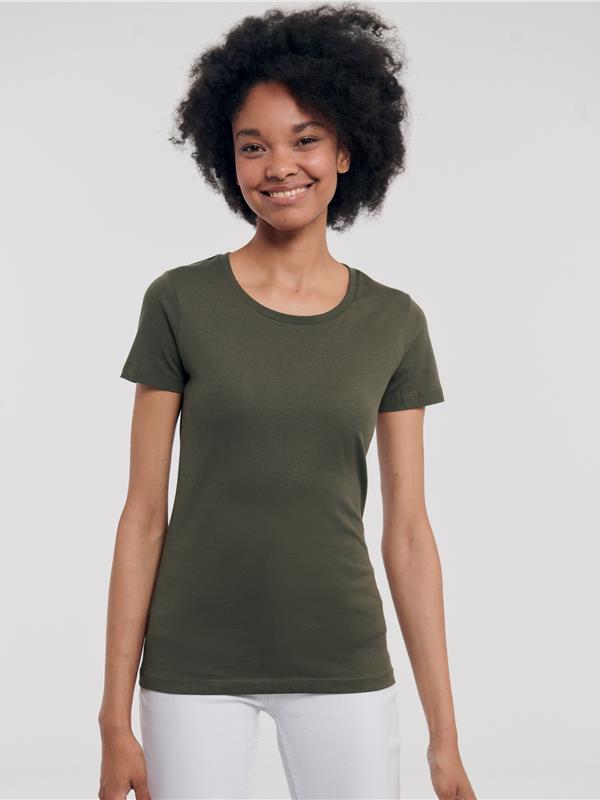 Russell Athletic Pure Organic Combed 160 Regular Fit Tee Ladies