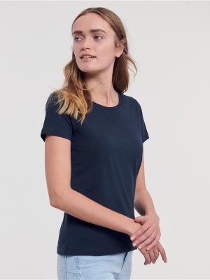 Russell Athletic Pure Organic Combed 160 Regular Fit Tee Ladies - Image 55