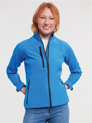 Russell Athletic 340 Softshell FZ Ladies - Image 5