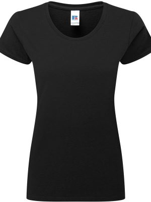 Russell Athletic Authentic Classic Ringspun 180 Regular Fit Tee Ladies - Image 2
