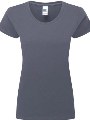 Russell Athletic Authentic Classic Ringspun 180 Regular Fit Tee Ladies - Image 17