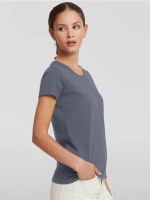 Russell Athletic Authentic Classic Ringspun 180 Regular Fit Tee Ladies - Image 21