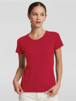 Russell Athletic Authentic Classic Ringspun 180 Regular Fit Tee Ladies - Image 14