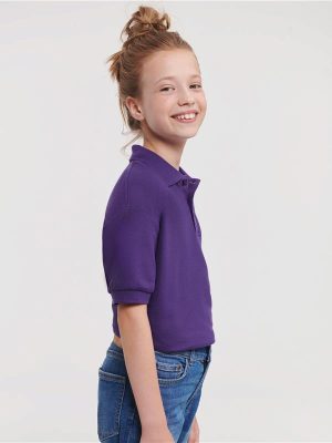 Russell Athletic Classic Ringspun 215 Regular Fit Polo Kids - Image 55