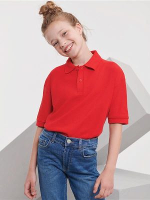 Russell Athletic Classic Ringspun 215 Regular Fit Polo Kids - Image 17