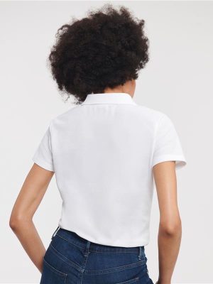 Russell Athletic Classic Ringspun 215 Regular Fit Polo Ladies - Image 54