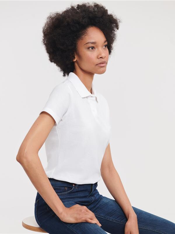 Russell Athletic Classic Ringspun 215 Regular Fit Polo Ladies
