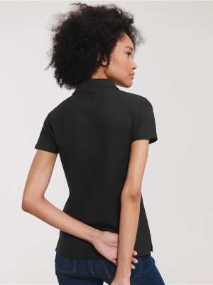 Russell Athletic Classic Ringspun 215 Regular Fit Polo Ladies - Image 6